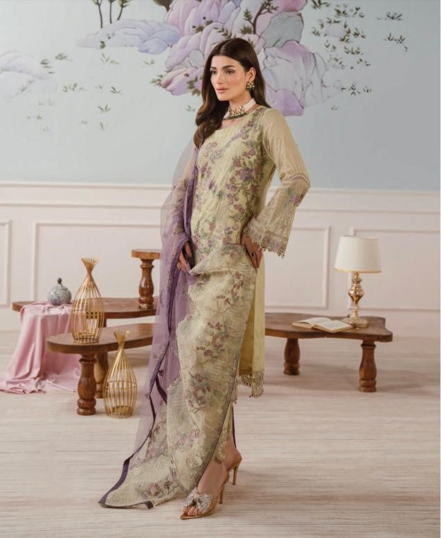 Ramsha Embroidered Chiffon Collection