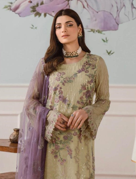 Ramsha Embroidered Chiffon Collection