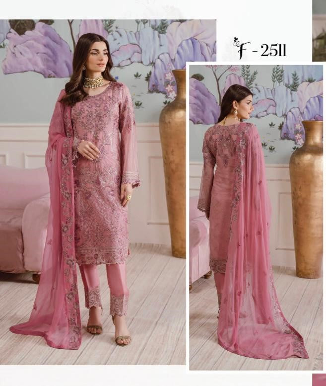 Ramsha Embroidered Chiffon Collection