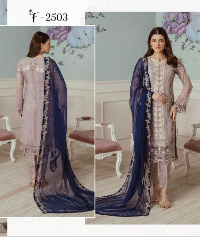 Ramsha Embroidered Chiffon Collection